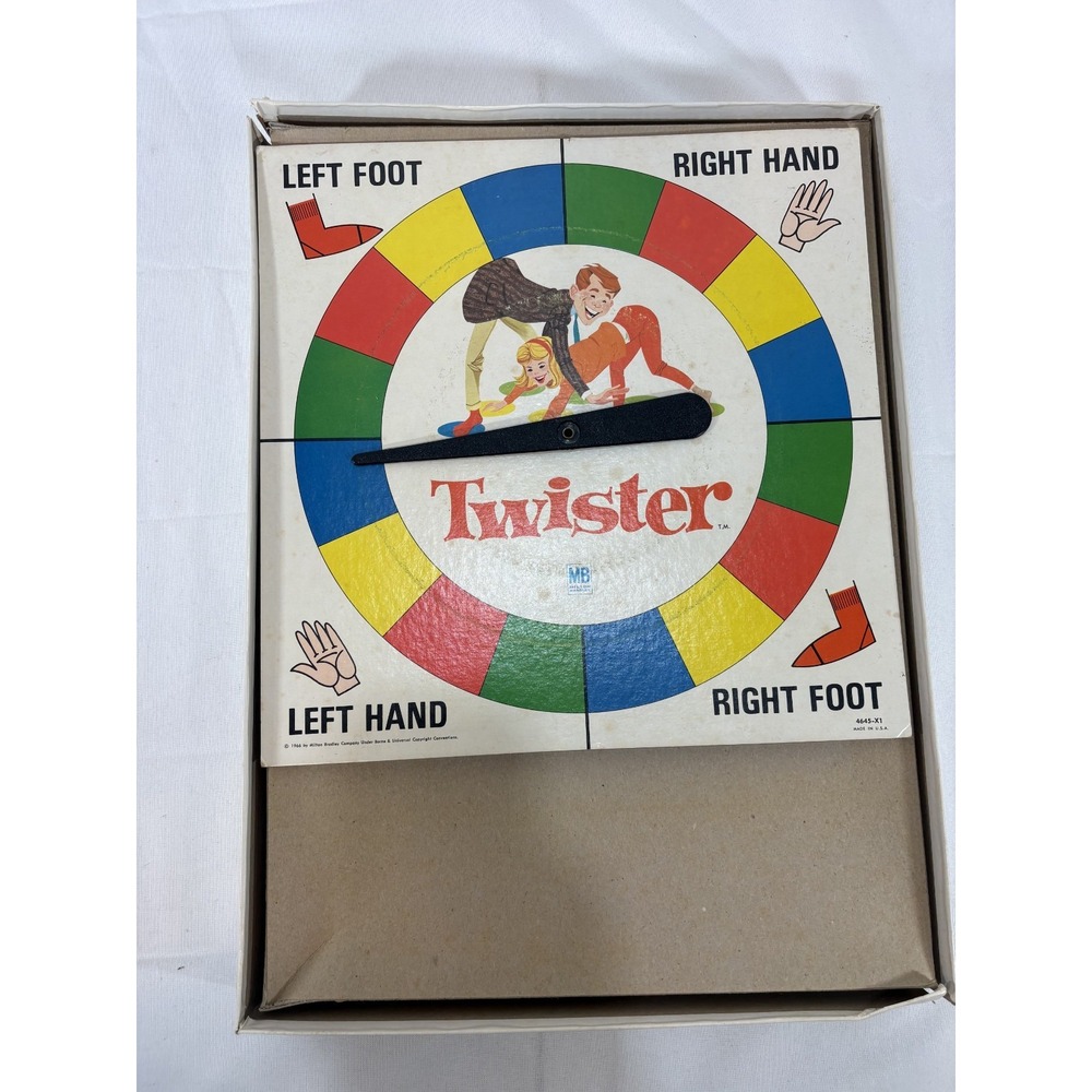 Milton Bradley TWISTER Game #4645 Original Edition Complete Vintage 1966 - Picture 5 of 16